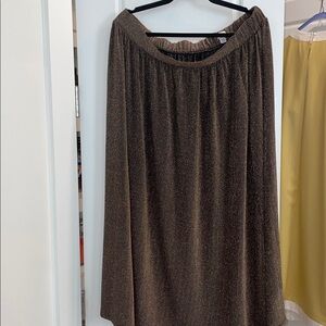 Elegant Brown Women's Skirt